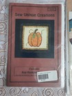 Lot Of 3 Hooked Rug Patterns Camellia Flower Black Cat Rug Pumpkin Unused