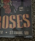 2023 Guns N Roses St Louis Lithograph  242 Of Only 250  Concert Was Cancelled