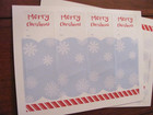 New Set Of 24 Christmas Candy Cane Holders  made Of Cardstock 