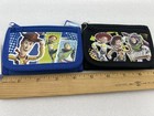 Disney Toy Story Small Tri-fold Wallets  set Of 2-black   Blue 