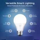 Geeni A19 Smart Led Bulbs 6-pack   Alexa Google  Color   White Wi-fi