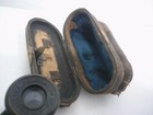 Vintage Lemaire Fab Paris Opera Glasses W  Old Leather Case