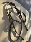 Fleming Sterling Silver Vintage Filigree Bridle Headstall Rope Buckles