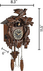 Cuckoo Clock  Traditional Black Forest Handcrafted Wooden Quartz Clock Kt816w