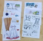 25 Different Paper Dolls From The Pages Of Doll Reader 1980   s