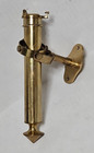 Vintage Brass Gimbaled Wall Swinging Lamp Nautical Ship Candle Lantern For Globe