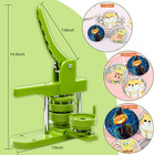 Button Maker Machine Multiple Sizes 600pcs  Photo Pin Badge Maker 1 1 25 2 25 In