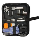 13pcs Watch Repair Tool Kit Link Remover Spring Bar Band Pin With Carrying Case