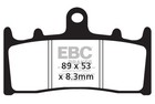 Brake Pad Set Ebc Sintered Fa188hh 2 Pr Front For Select Kawasaki Suzuki Yamaha