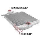 All Aluminum Intercooler For 2003-2009 Dodge Ram 2500 5 9l 6 7l Turbocharged