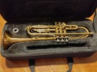 Vintage Late 40 s York Super Artist Stencil Trumpet   beautiful  