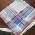 Lot Of 12  Vintage  Men s  Handkerchiefs-various Colors   Patterns 
