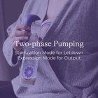 Manual Breast Pump For Breastfeeding  Portable Hand Pump With Bottle Nipple