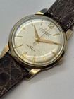 Accurist Solid Gold Vintage Gents Watch Approx 1960s Lovely Watch