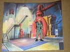 Ghostbusters Animation Cel Production Art 80 s Cartoon Background Vintage Ii1