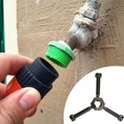 Handle Garden Spigot Handle Replacement With Threaded Metal Center Mount