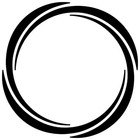 Abstract Circle Curves Home Decor Reusable Plastic Stencil - Stencilair