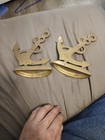 Brass Anchor Bookends Solid Brass