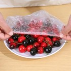 Disposable Food Cover Plastic Food Bag Elastic Wrap Food Lid Bowl Dish Covers