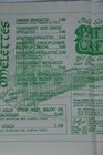 Vintage Patio Cafe Restaurant Menu Polk Street San Francisco Retro 1980s