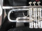 Bach Stradivarius 180ml37 Bb Trumpet Silver Plated Used With Case