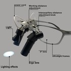 48   Ergo Dental Loupes 4x 6x Magnification With 5w Led Headligh