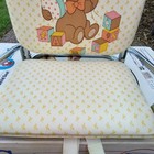 Vtg Graco Tot Loc Booster Seat Portable Hook On Table High Chair Teddy Bear Box