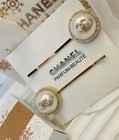 Chanel Beauty Pearl Hair Clips Set Of 2   Vip Gift