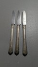 Wm A  Rogers A1 Plus Oneida Ltd  Leaf Pattern 3 Knives