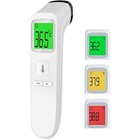 Forehead Thermometer  Fever Alarm  Lcd Display   Memory Function For Baby adult