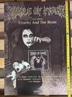 Dani   Cradle Of Filth Cruelty And The Beast German Tour Poster Promo Rare 1998