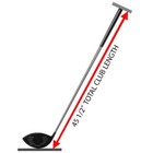 Grafalloy Raven Graphite Golf Shaft With Driver Adapter And Grip Installed - New