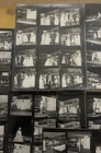 Vtg 1960s B w Professional Photo Contact Sheets Walgreens Liquor   Sears Pageant