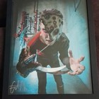 Signed Original 8x10 Horror Movie Photograph In Frame  Autographed Spencer Ink