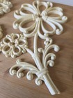 Vtg Homco Flower Wall Hanging Set Of 3 -   7560 70s Boho Hippie Daisy 1978 Decor