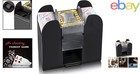Electric Card Shuffler For 6 Decks  Fast And Quiet Operation For Game Nights