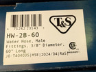T s Hw-2b-60 60  Safe-t-link 3 8  X 60  Water Appliance Hose