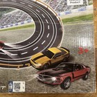 Victory Racer Road Racing Ford Slot Car Set Battery Operated Track 2 Cars