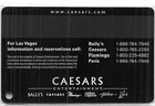 Paris Casino - Las Vegas  Nv - 8th Issue Slot Card  4 Casino Ph s printed Name
