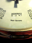 Vintage Hoffritz N y  Barometer Round Maple Weather Station West Germany
