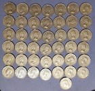 Canadian Nickel 5 Cent Lot 43 Coins 1940-1961