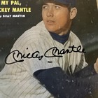 Mickey Mantle Signed 1956 Sport Magazine   October Jsa Loa