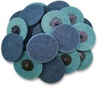25pcs 3inch Fine Quick Change Disc Roll Lock Surface Sanding Grinding Disc Pad