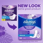 Always Xtra Protection 3-in-1 Daily Liners For Women  Extra Long  60 Ct