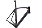 Used Unbranded Carbon Road Bike Frame Medium Rim Brake Integrated Seatmast