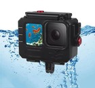 Aluminum 80m Underwater Diving Housing Frame Case For Gopro Hero 13 12 11 10 9
