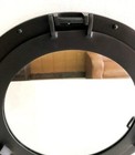 Antique Canal Boat Black Porthole-window Ship Round Mirror Home Wall Mounte