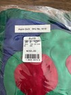 Vintage Marshall Field   s Apple Quilt New Old Stock Cotton Throw 51x68 Nos Folk
