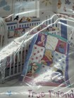 Vintage Disney   s Winnie The Pooh True Friends Crib Dust Ruffle New In Package