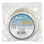 15 Feet Non Tarnish Silver Plated Copper 21 Gauge Twisted Square Wrapping Wire